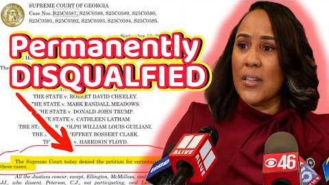 She's DONE! Fani Willis PERMANENTLY REMOVED from Trump RICO by Georgia Supreme Court #faniwillis