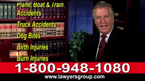Lawyers Group Personal Injury Attorney Advertisement