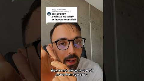 The company is not allowed to deduct money from your salary without your consent!