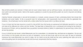 Barrie Best Injury Lawyers - Makaronets Personal Injury Law