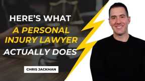What Personal Injury Lawyers ACTUALLY Do (Day in the Life & How Cases REALLY Work)