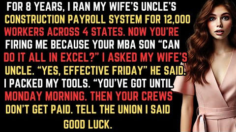 I Was Fired for an MBA's Excel Sheet – Construction Payroll Revenge Story