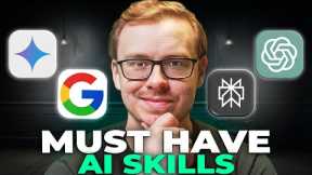 5 High Income AI Skills That Will Put You Ahead Of 99% Of People In 2026