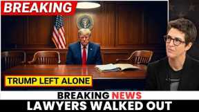 BREAKING: Trump Lawyers WALK OUT Mid-Trial Judge Orders Marshals To Block All Exits, Threaten Arrest