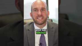 You don’t want a big settlement after an injury case! #lawyer