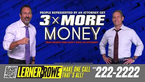 Get An Attorney Commercial | Lerner & Rowe Injury Attorneys Yuma
