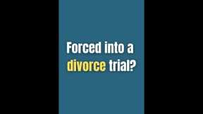 Tips to prepare for a divorce trial