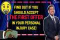 First Offer For Your Personal Injury