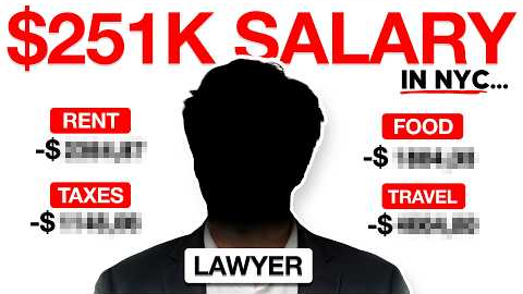 What My $251k Salary ACTUALLY Looks Like In NYC (BigLaw Lawyer)