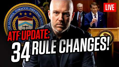 BREAKING: ATF Unveils 34 New Gun Rule Changes Under Trump DOJ