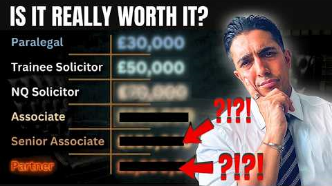 The ACTUAL paycheck of a Lawyer in the UK (Paralegal to Partner)