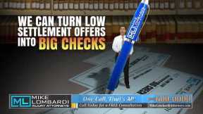 Mike Lombardi Injury Attorneys Commercial No Small Checks