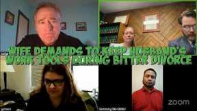 Wife Demands To KEEP Husband’s Work Tools During Bitter Divorce