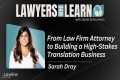 #117 From Law Firm Attorney to
