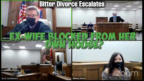 Ex-Husband Padlocks House To Stop Divorce Sale...