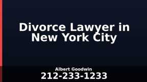 Divorce Lawyer in New York City